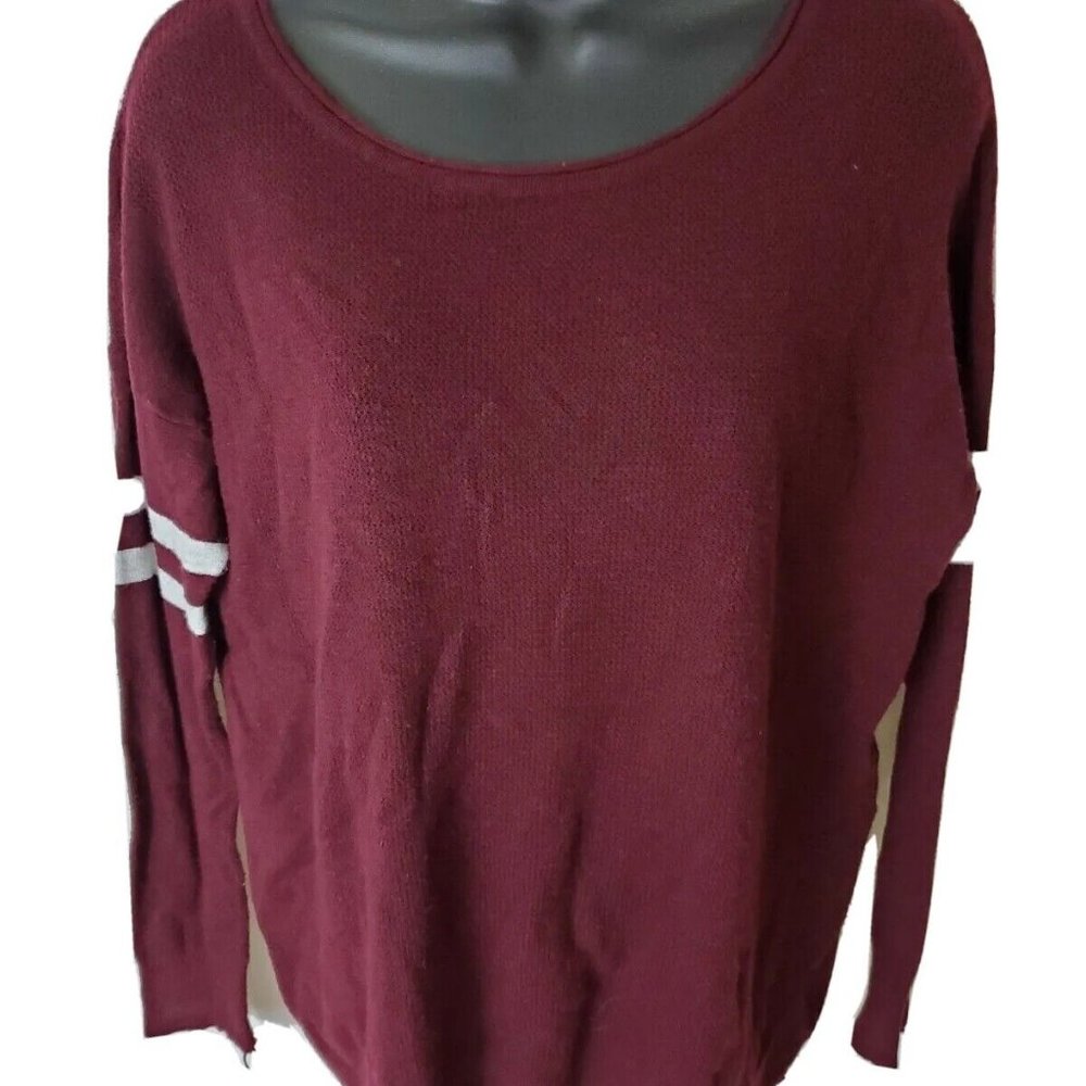 American Eagle Soft Maroon Light Sweater Size Xs